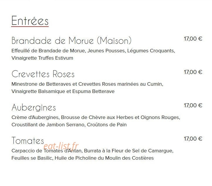 Le Lisita — carte page 1