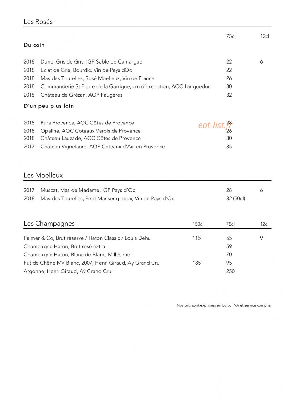Le M du Mas Merlet — carte page 9