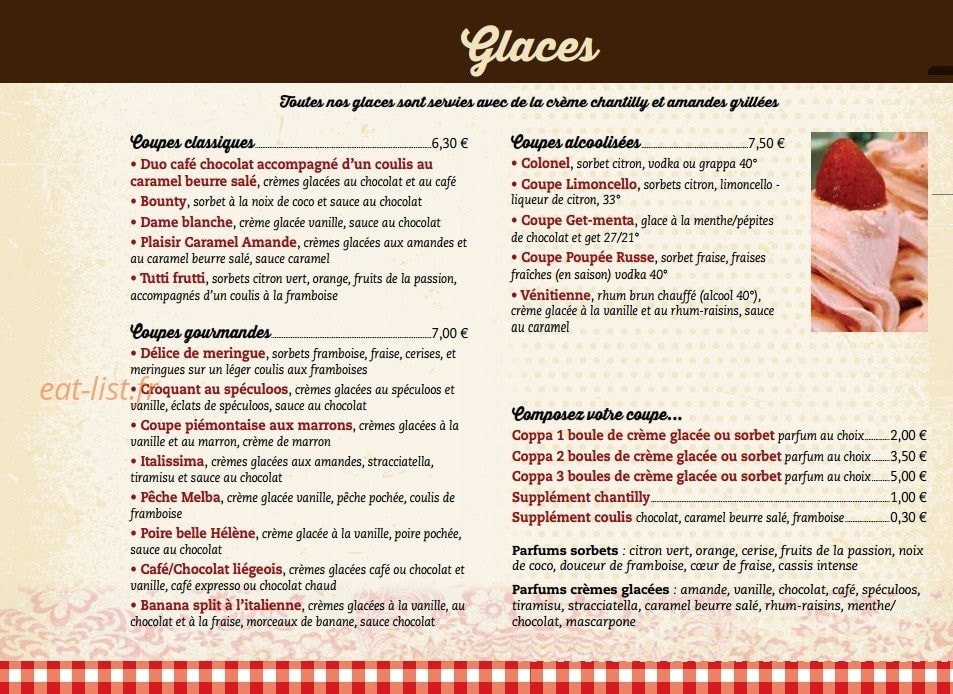 Le Marcellino — carte page 9