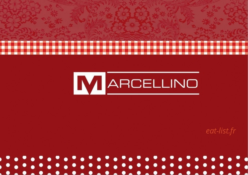 Le Marcellino — carte page 1