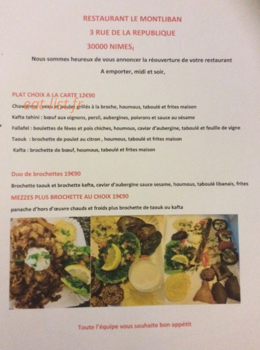 Le Mont Liban — carte page 1