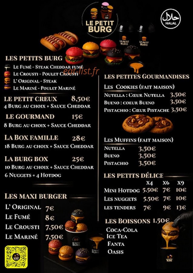 Le Petit Burg — carte page 2