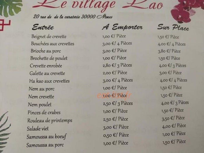 Le Village Lao — carte page 2