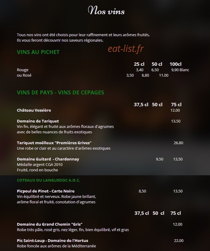 Les Alizés — carte page 5