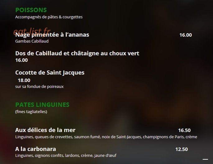Les Alizés — carte page 2