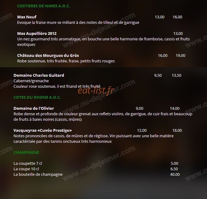 Les Alizés — carte page 6