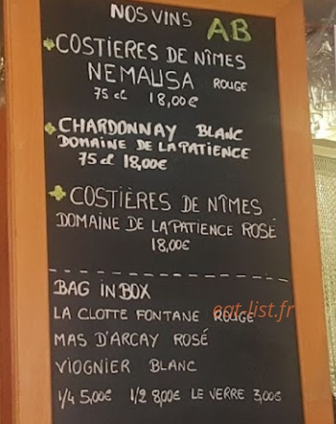 Les Bartavelles — carte page 2