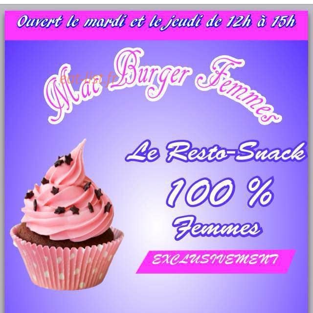 Mac Burger Women — carte page 1