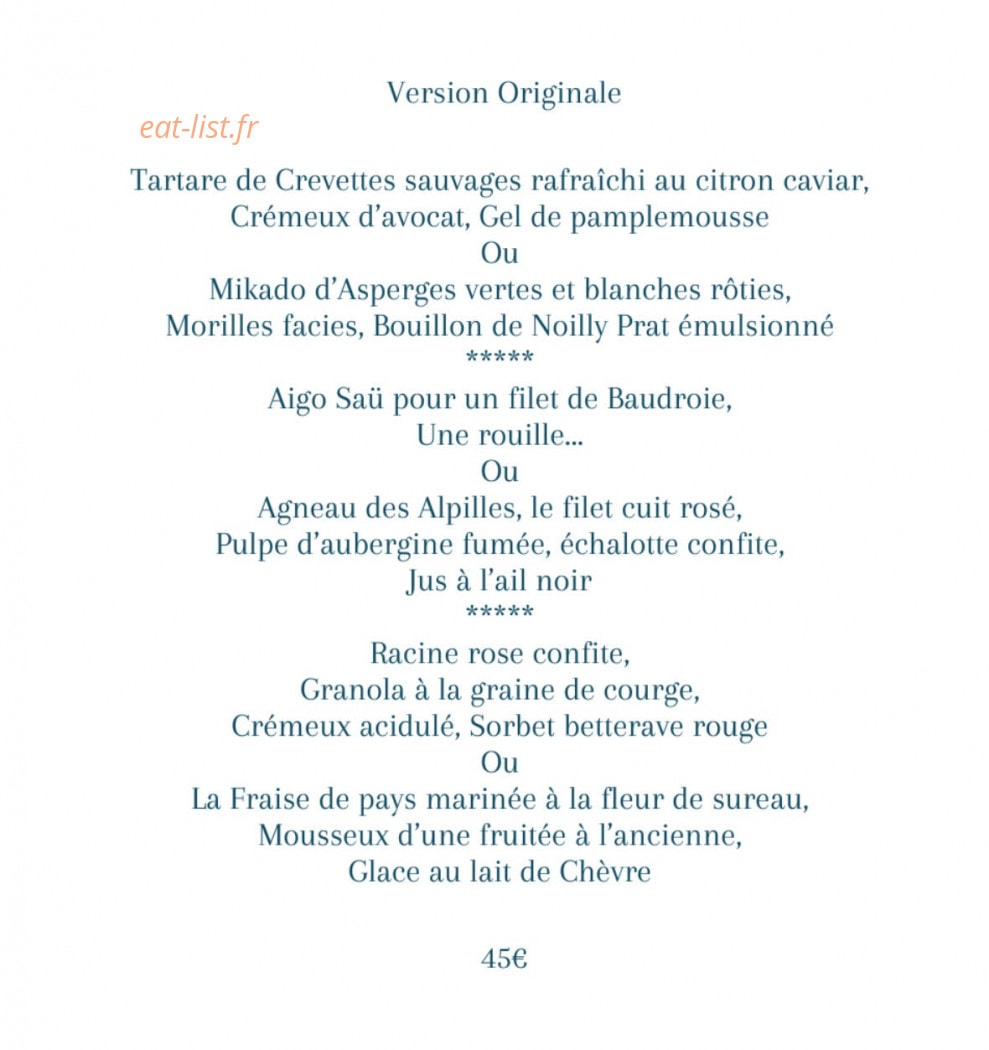 Menna — carte page 1