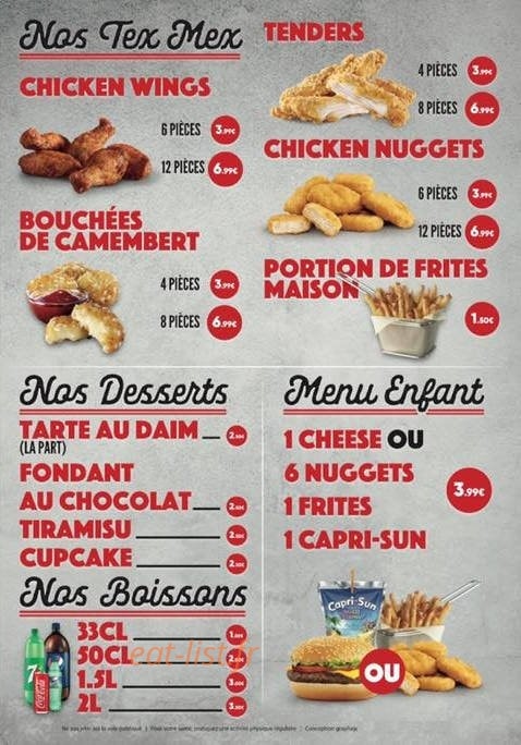 My Pizz — carte page 3