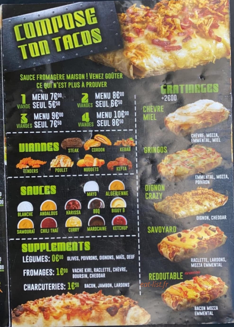 Nts Naanstacos — carte page 3