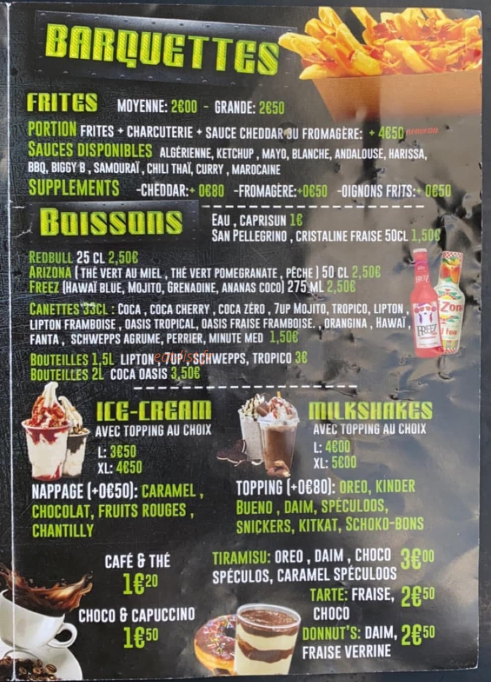 Nts Naanstacos — carte page 1