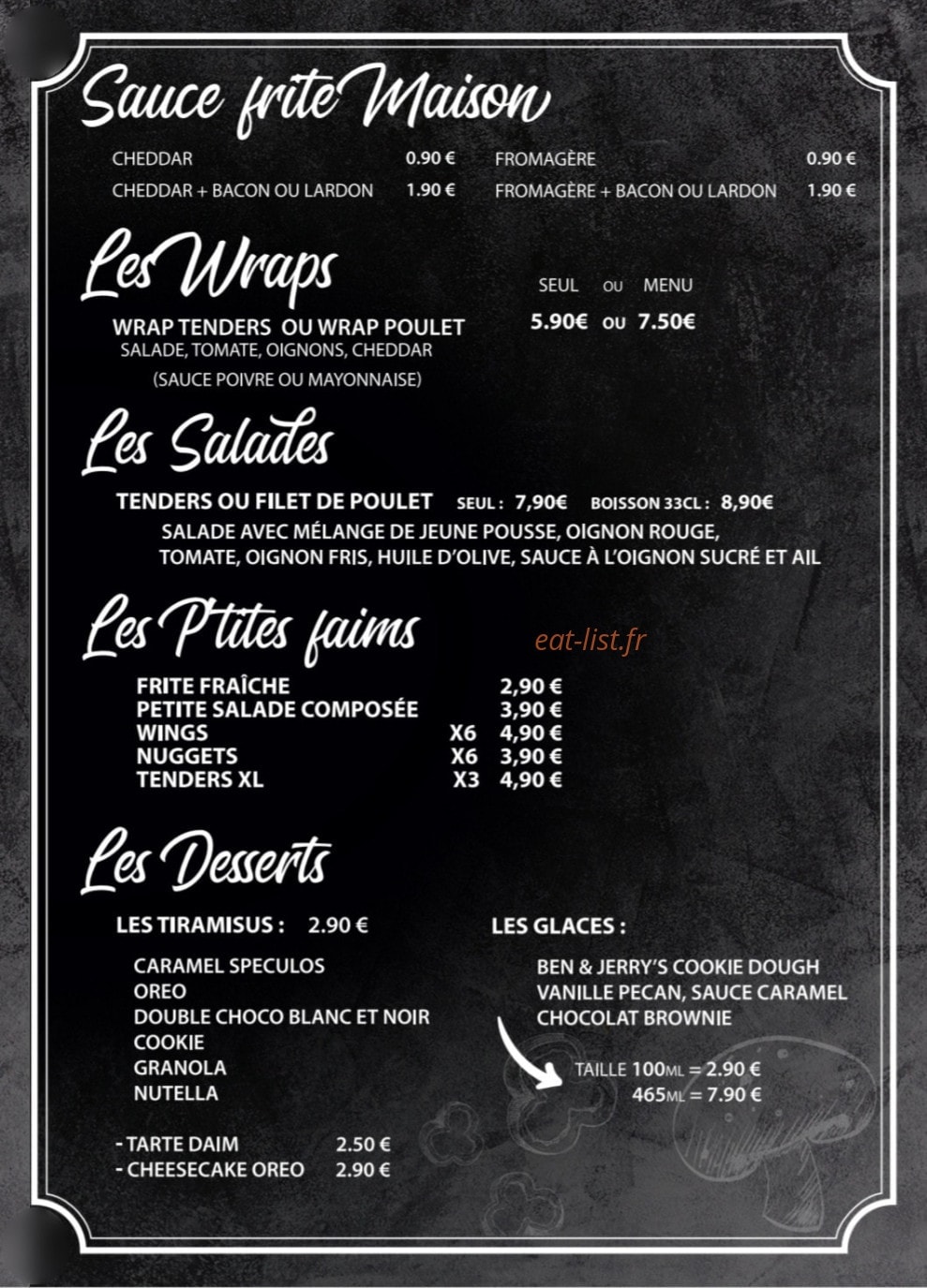 Ô Bbq — carte page 2