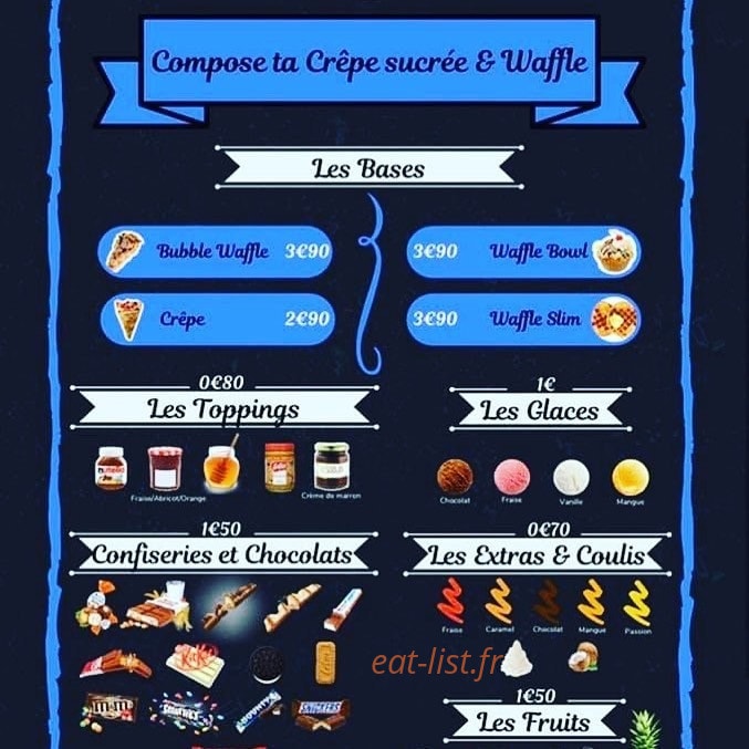Original Crêpe & Waffle — carte page 2