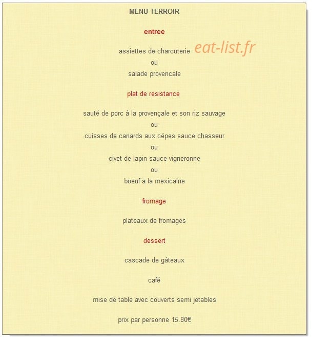 Paella del Sol — carte page 10
