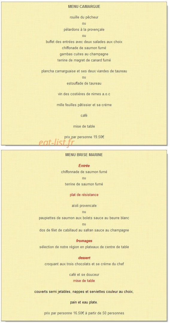 Paella del Sol — carte page 11