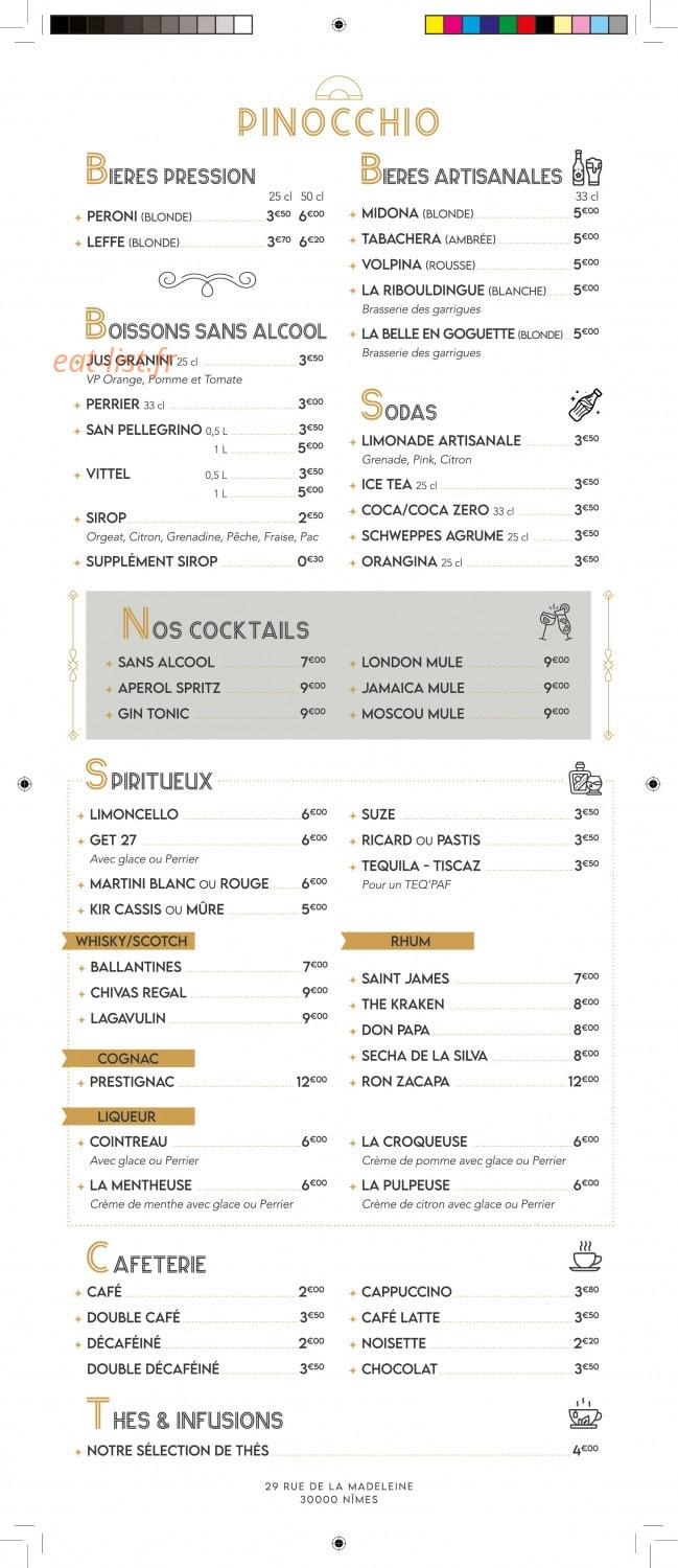 Pinocchio — carte page 4