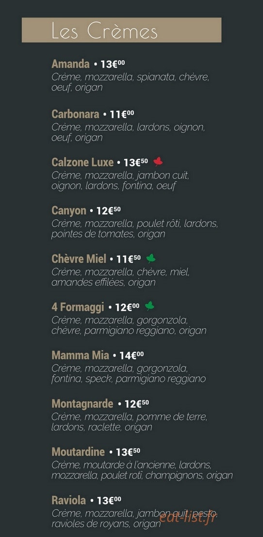 Pizza Di Roma — carte page 3