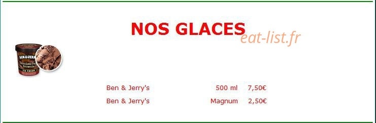 Pizza Mignon — carte page 3