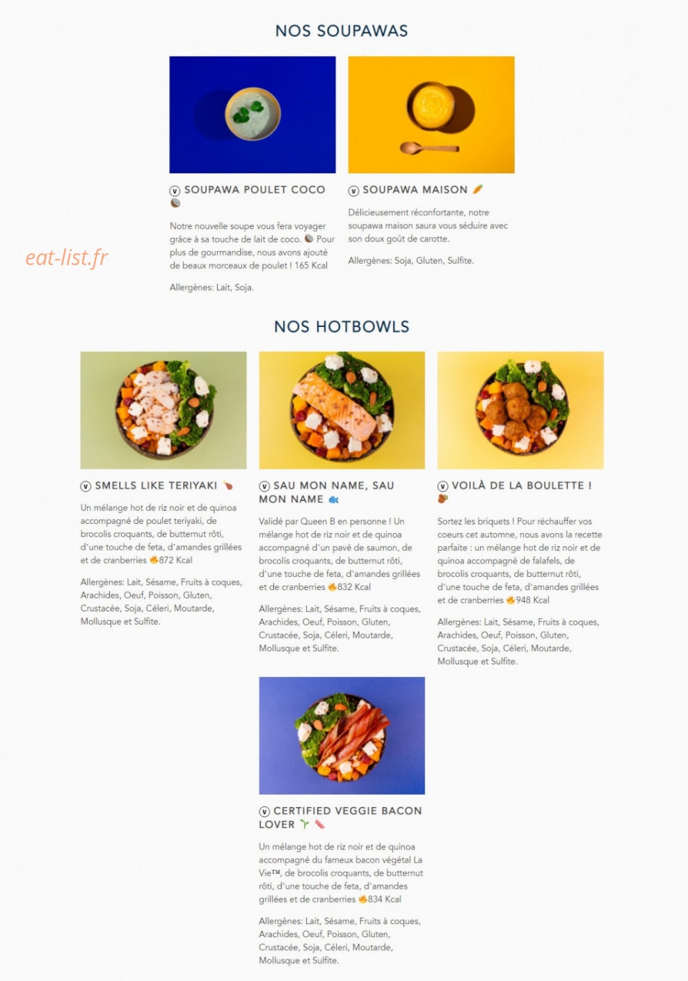 Pokawa — carte page 1
