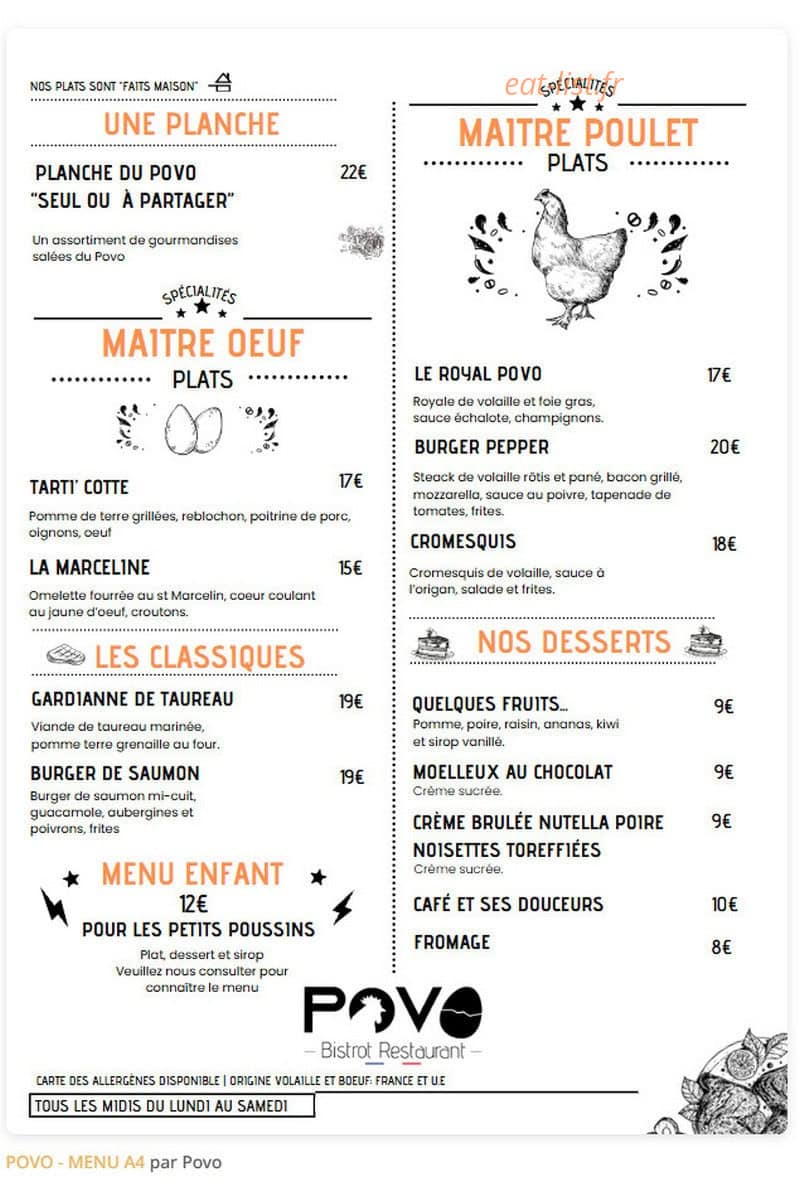 Povo — carte page 1