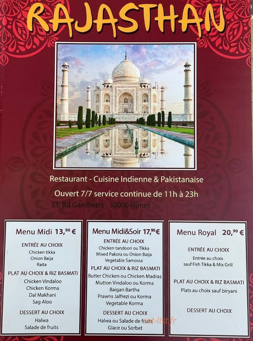 Rajasthan — carte page 3
