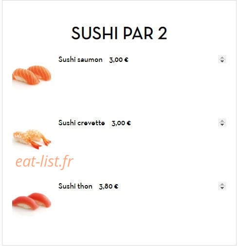 Restaurant dasian — carte page 5