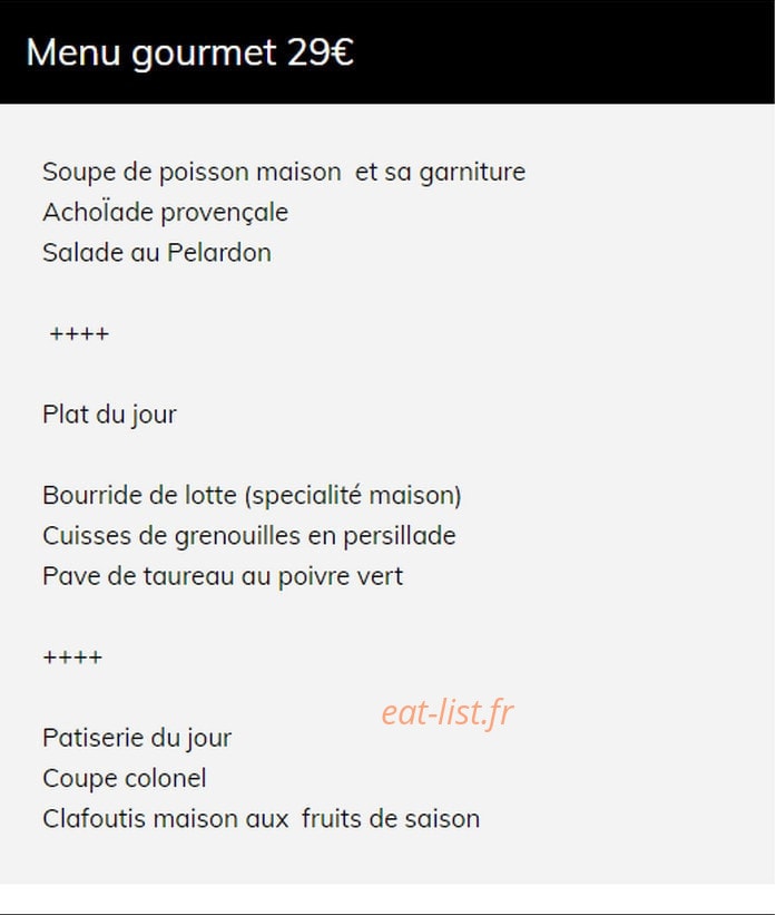 Restaurant Nicolas — carte page 5