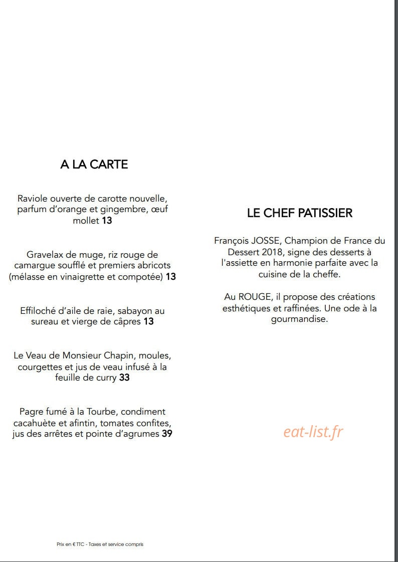 Rouge — carte page 3