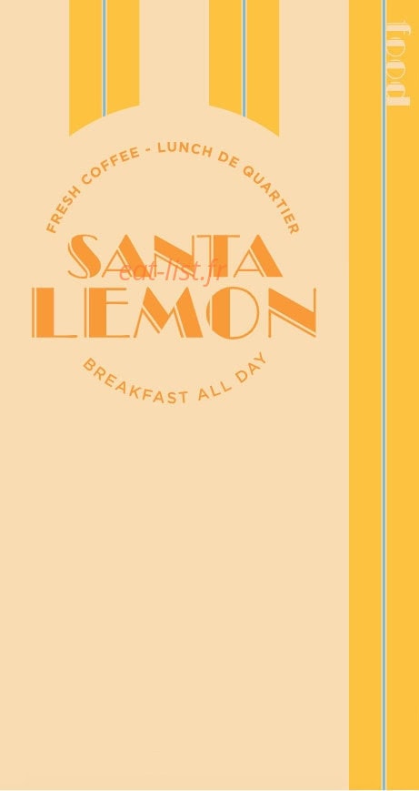 Santa Lemon — carte page 1