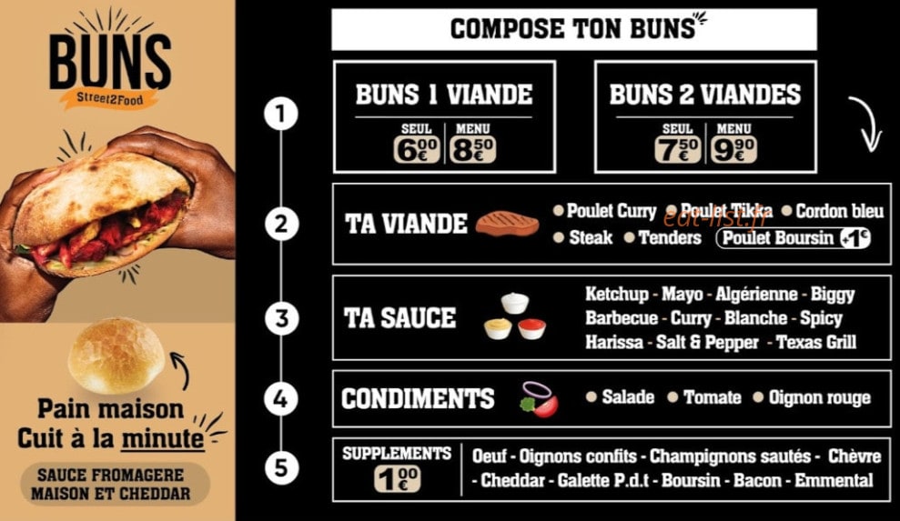 Street 2 food — carte page 4
