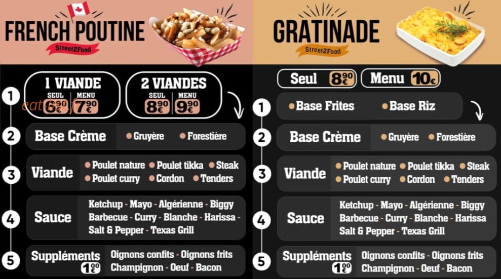 Street 2 food — carte page 2
