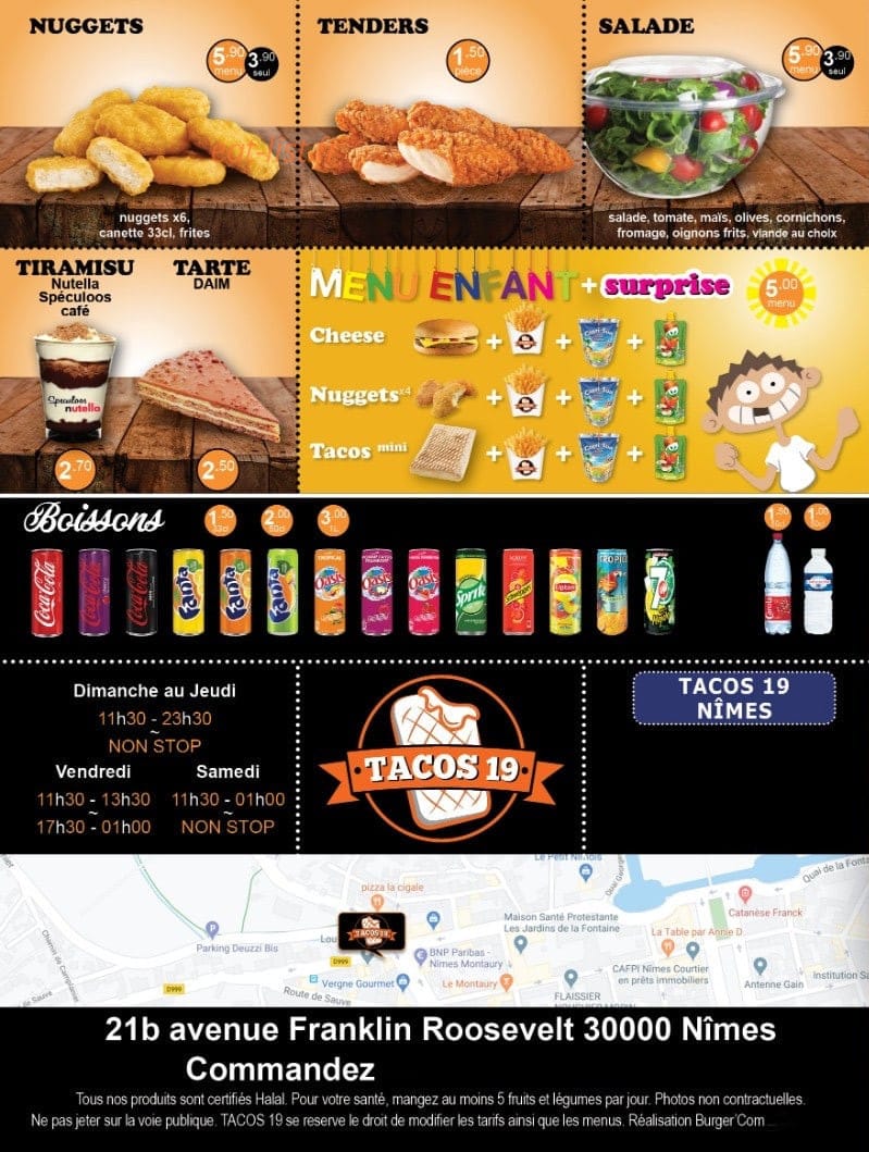 Tacos19 — carte page 4