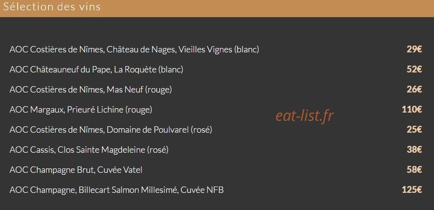 Vatel — carte page 6