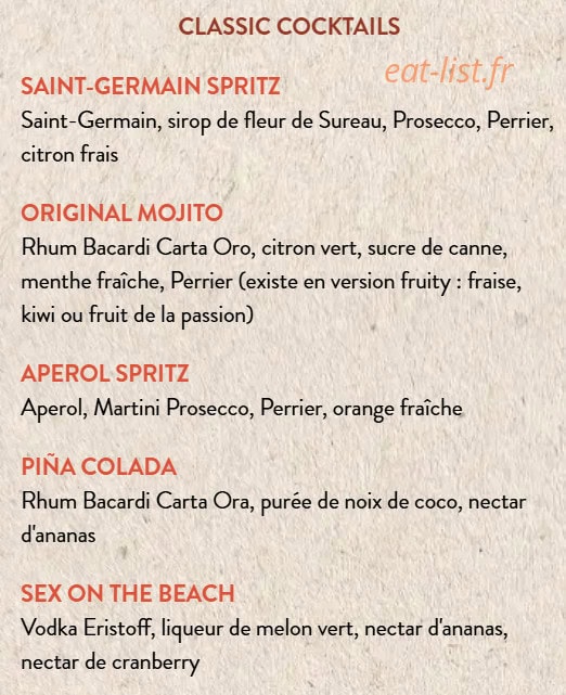 Au Bureau — carte page 10