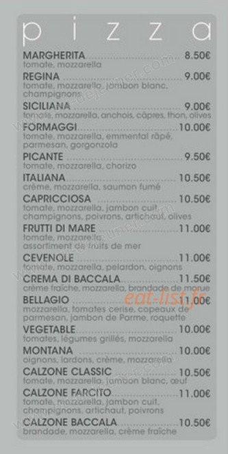 Bellagio — carte page 5