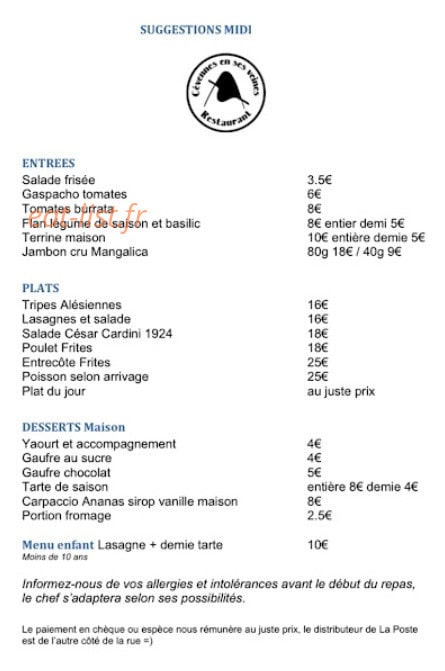Cévennes en ses veines — carte page 1