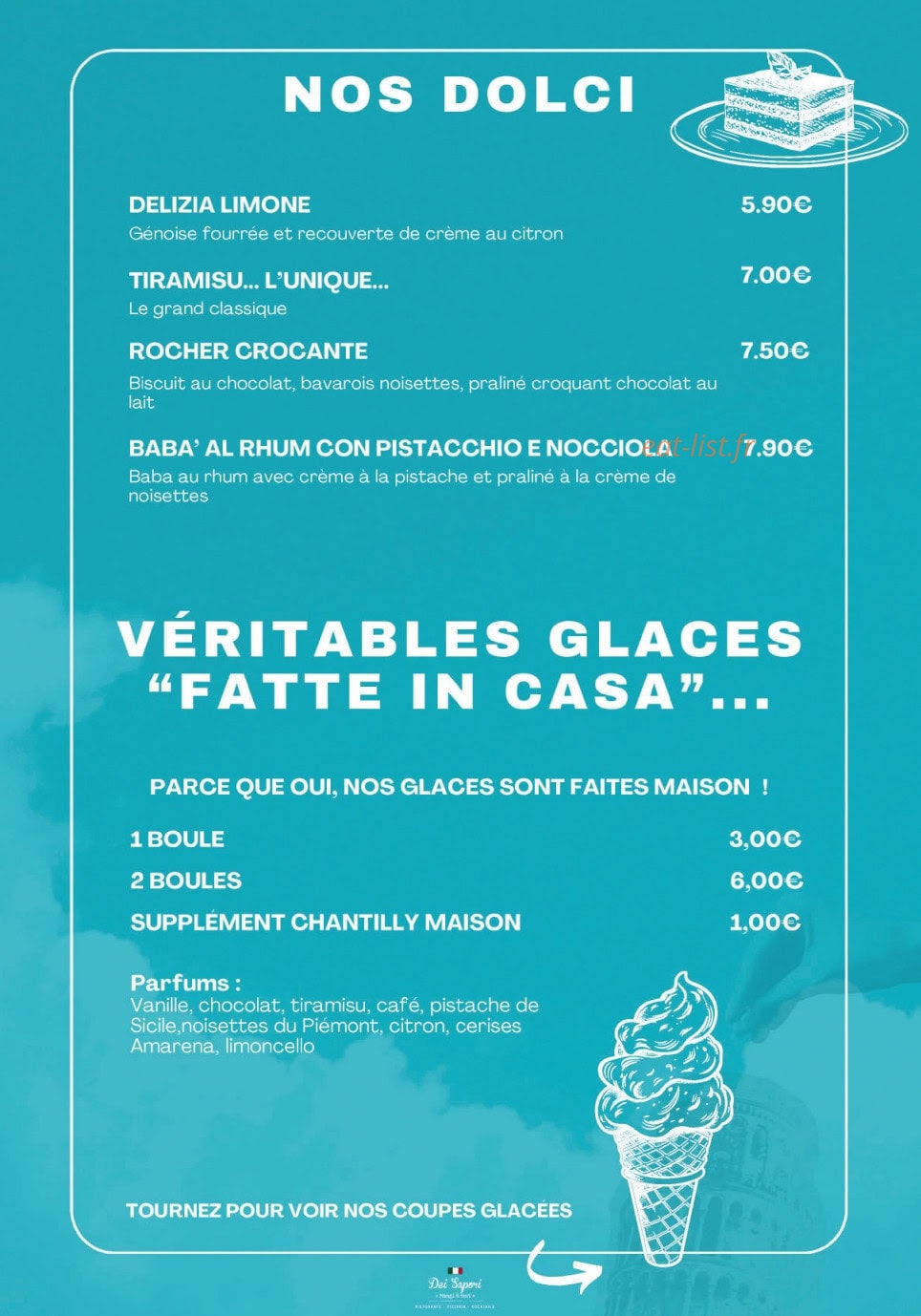 Dei Sapori — carte page 5