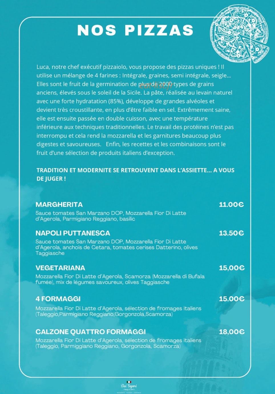 Dei Sapori — carte page 1
