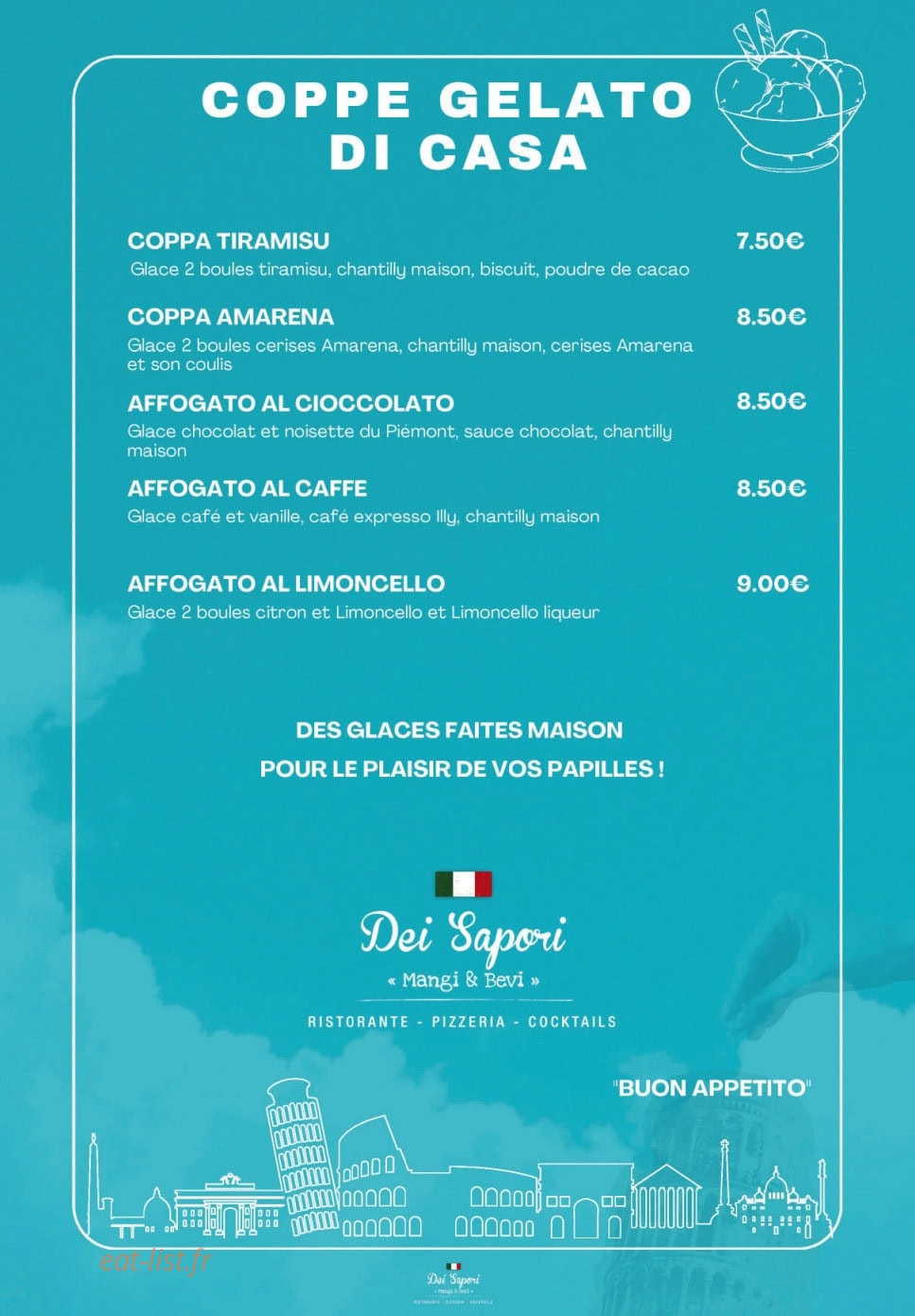 Dei Sapori — carte page 6