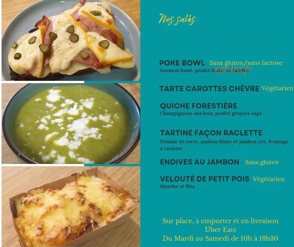 Foodies Coffee — carte page 1