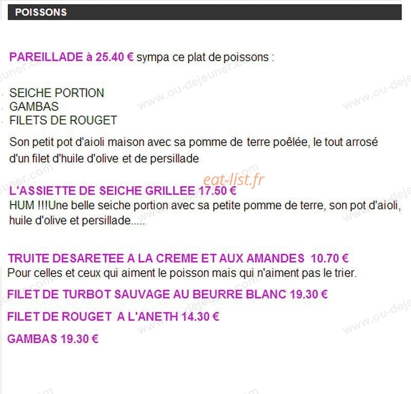 Grill pizzeria du gardon — carte page 4