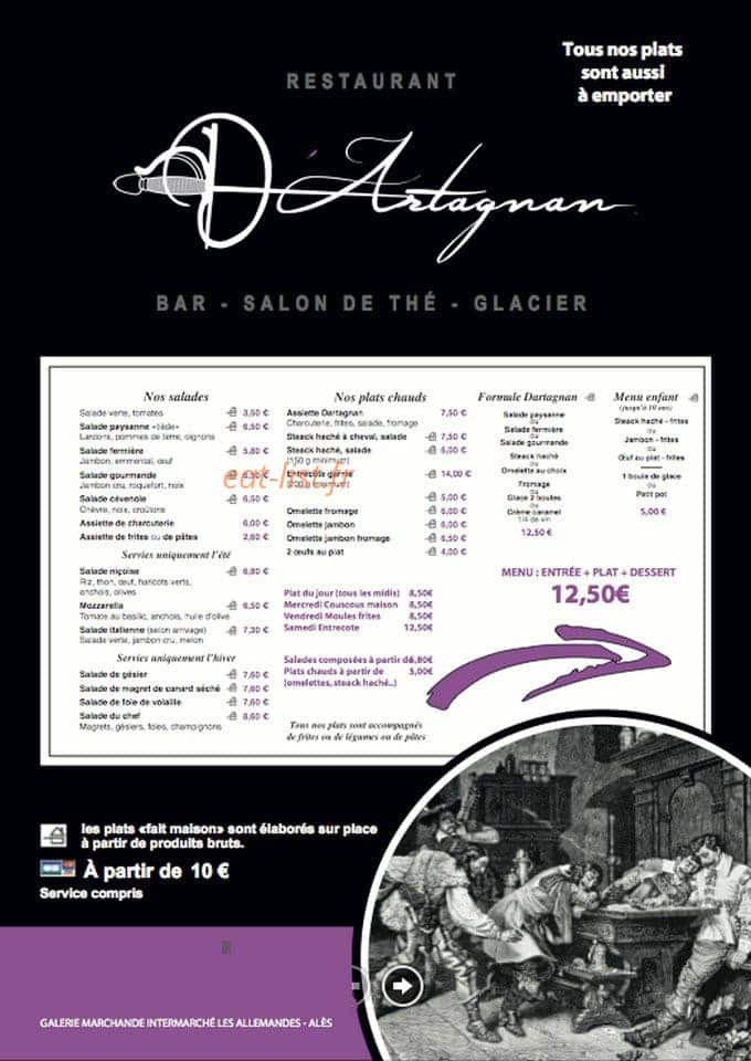 Le Dartagnan — carte page 1