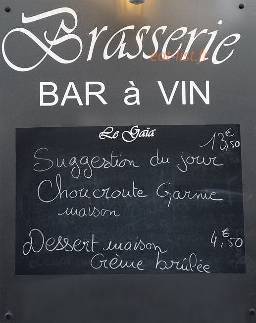 Le Gaia — carte page 1