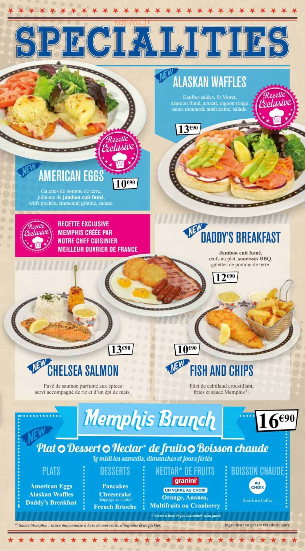 Memphis Coffee — carte page 11