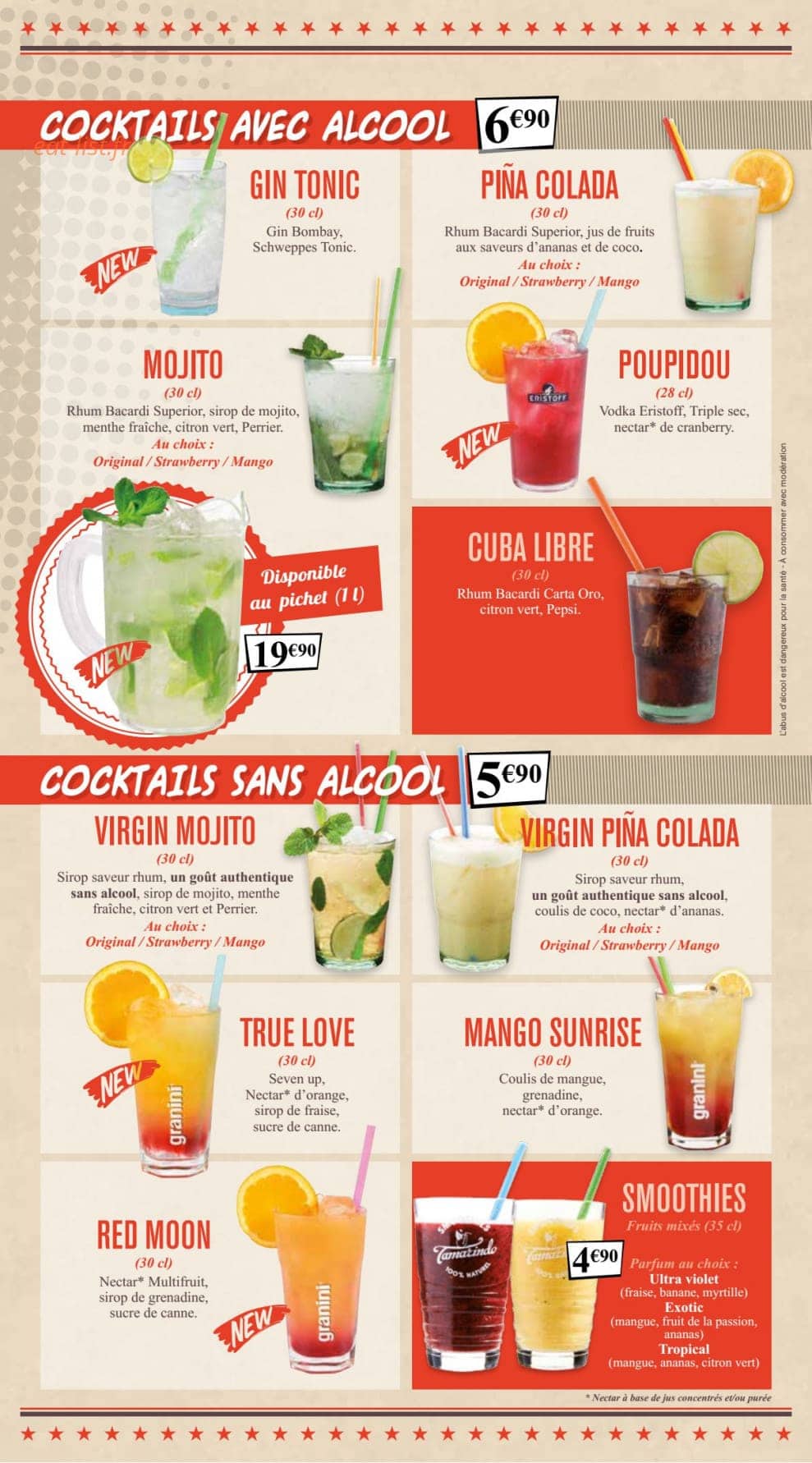 Memphis Coffee — carte page 3