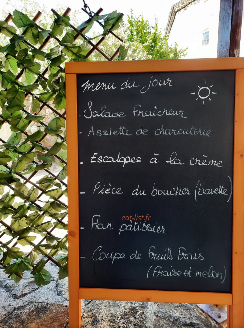 Le Marcassin — carte page 1