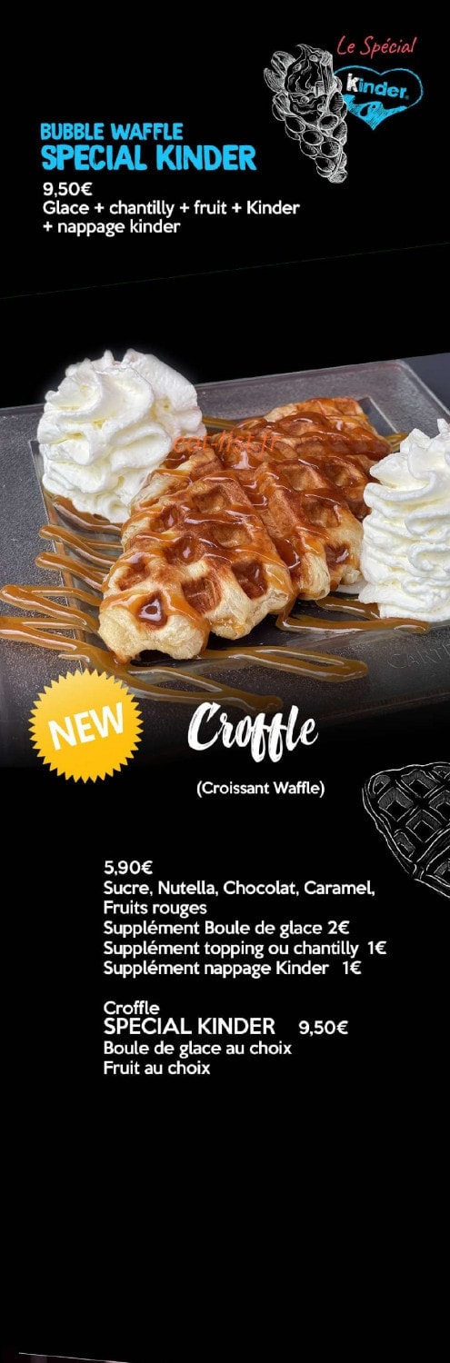 Bubble café — carte page 9