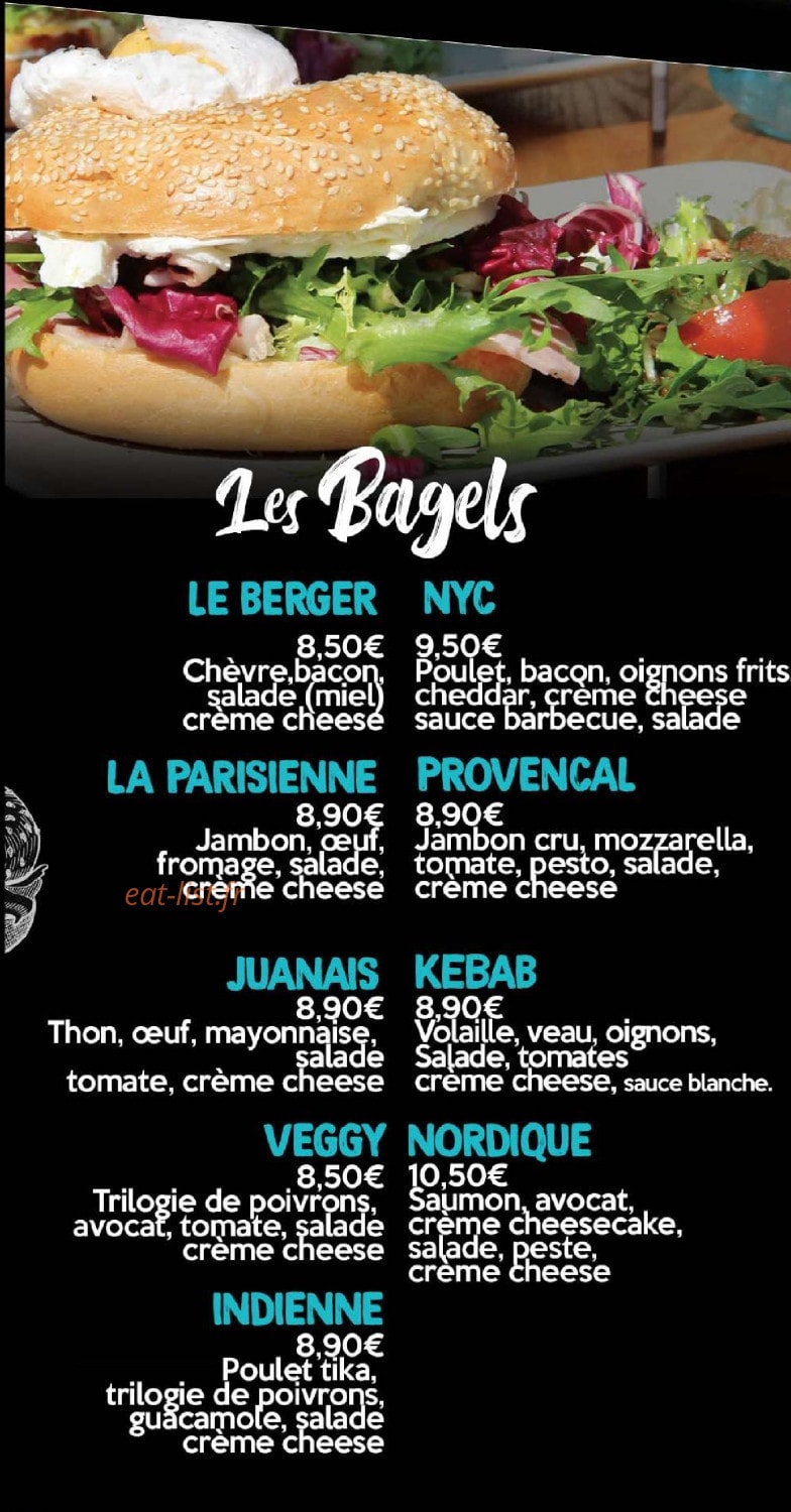 Bubble café — carte page 3