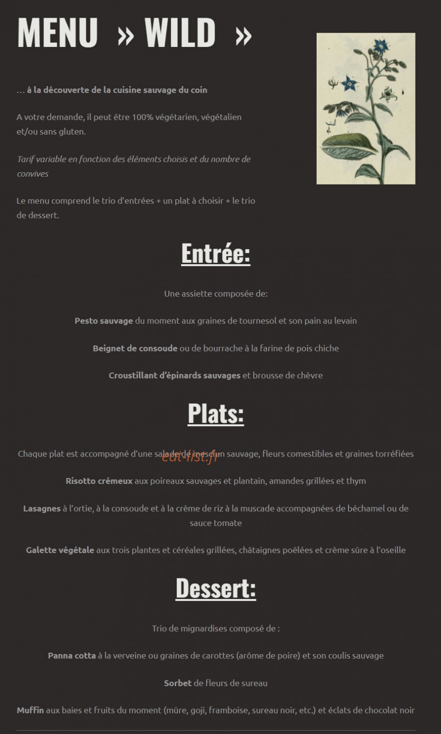 L'Attirail — carte page 2